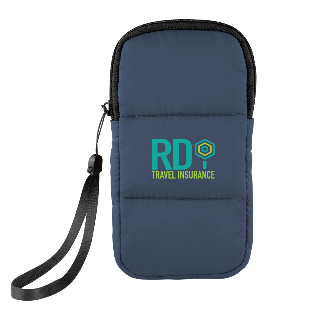 Luxe Case for Sunglasses, Puffer - Navy - Colorbrite
