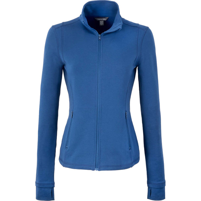 Lyon Stretch French Terry Full Zip Jacket for Women Full Color