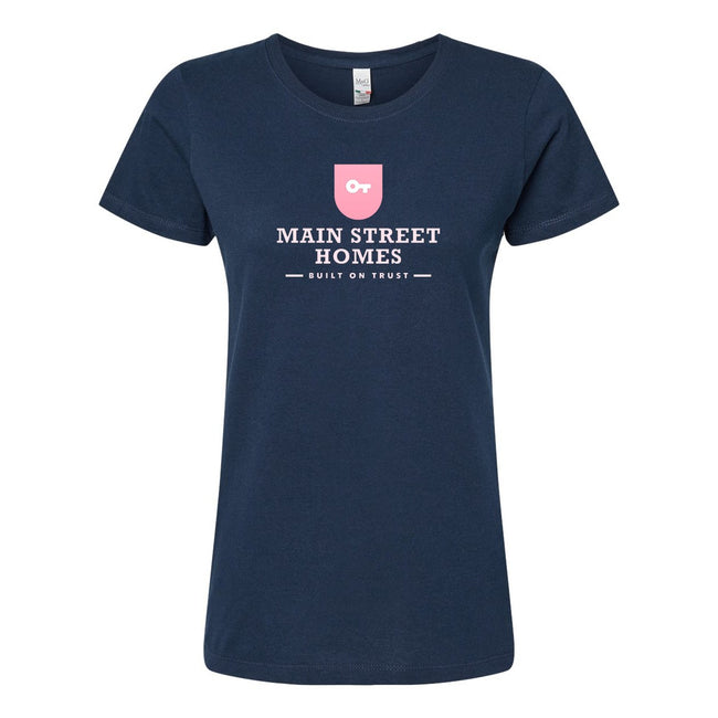 M&O Women's Gold Soft Touch T-Shirt Full Color