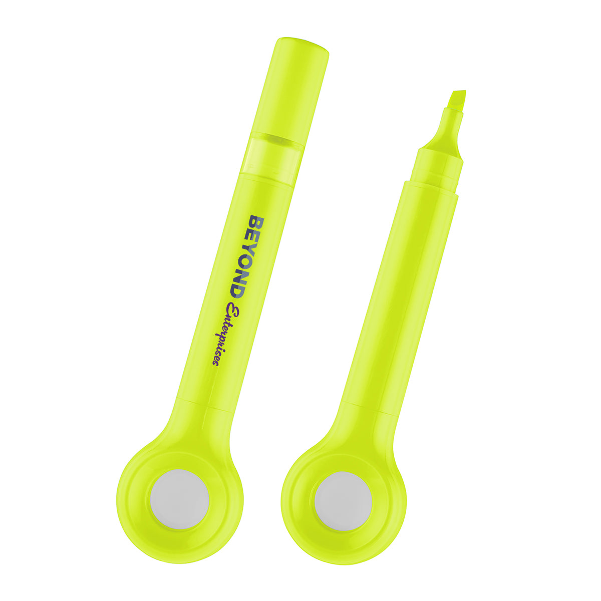 Magnifying Highlighter, Two-Way - Yellow - Full Color