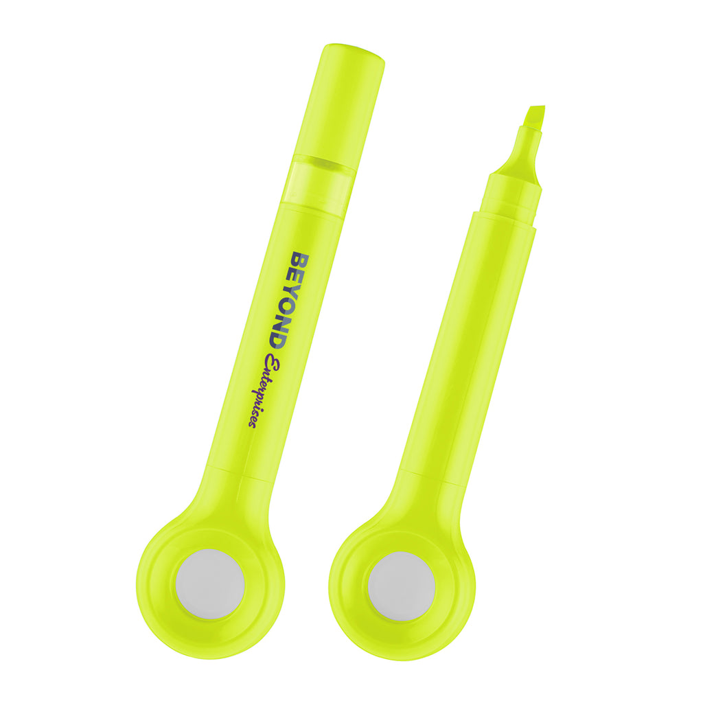 Magnifying Highlighter, Two-Way - Yellow - Full Color