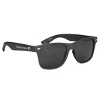 Malibu Sunglasses in Full Color - Black - Silk Screen