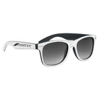 Malibu Sunglasses in Two Tones - Black - Silk Screen