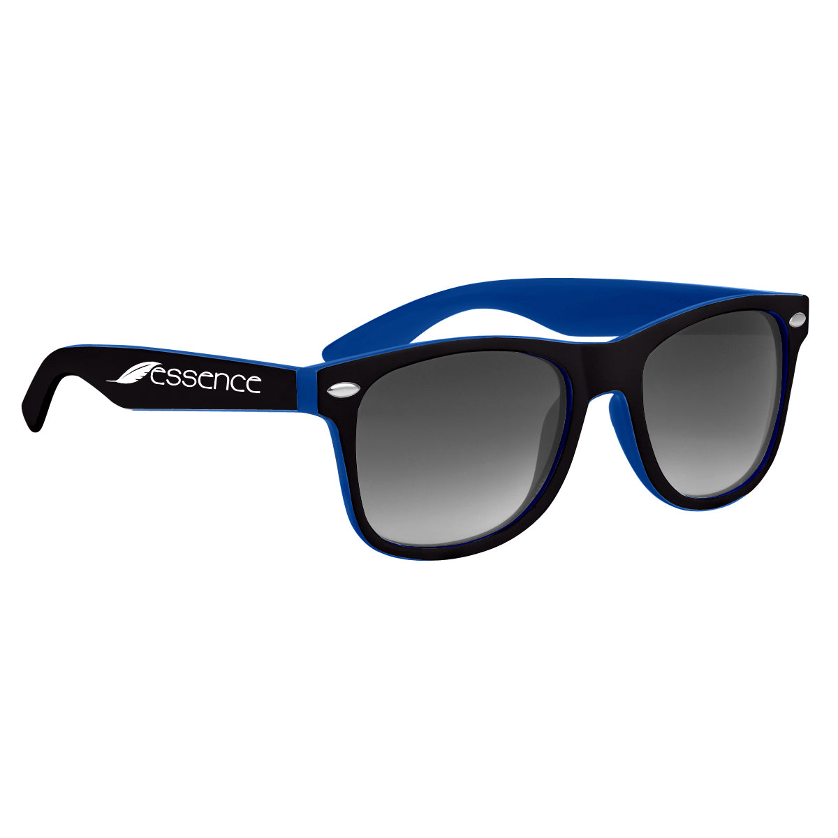 Malibu Sunglasses in Two Tones - Blue - Silk Screen