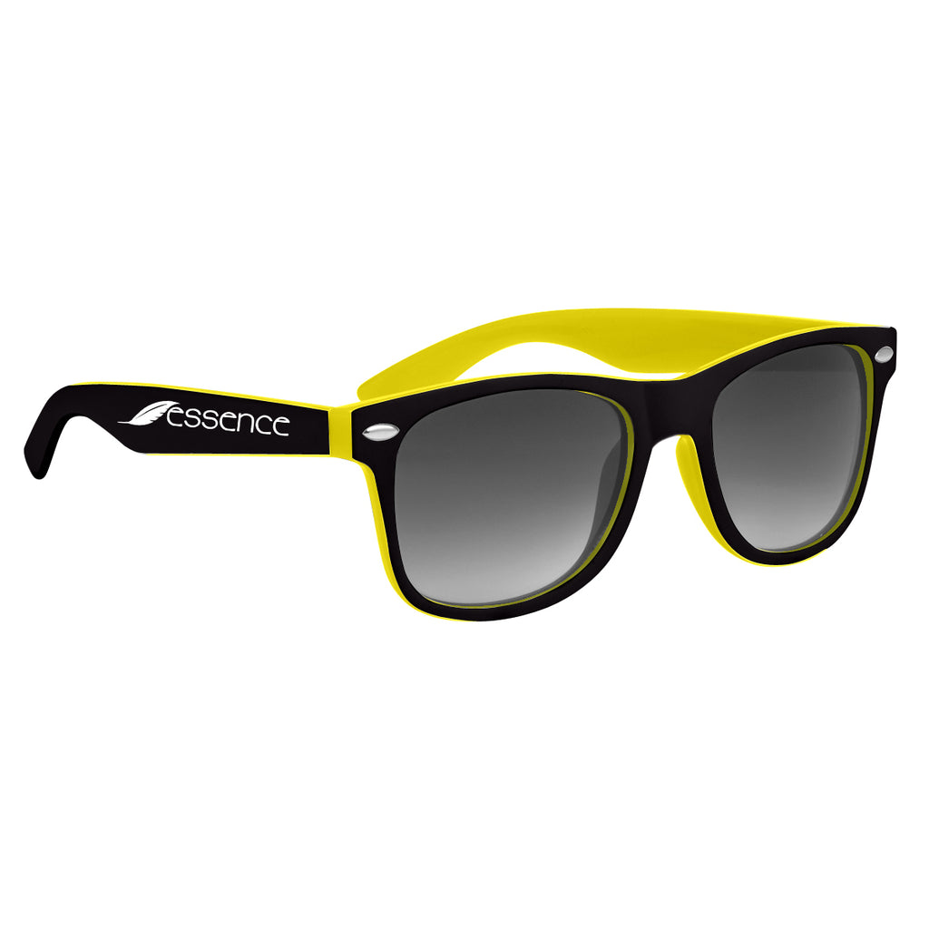 Malibu Sunglasses in Two Tones - Silk Screen