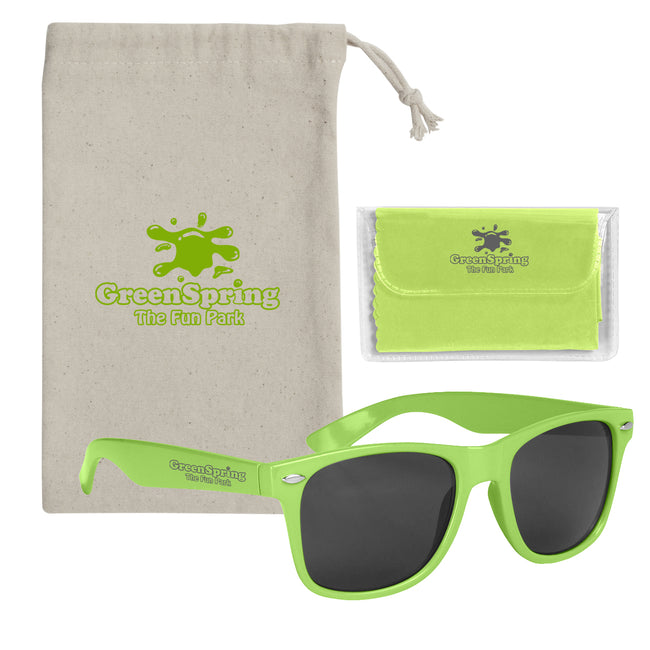 Malibu Sunglasses with Cloth and Pouch