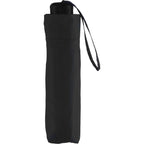 Manual Folding Umbrella with Sleeve, 42 Inch Full Color - Black - Sleeve
