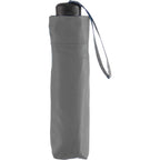 Manual Folding Umbrella with Sleeve, 42 Inch Full Color - Gray - Sleeve