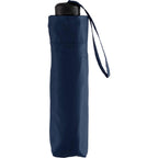 Manual Folding Umbrella with Sleeve, 42 Inch Full Color - Navy - Sleeve