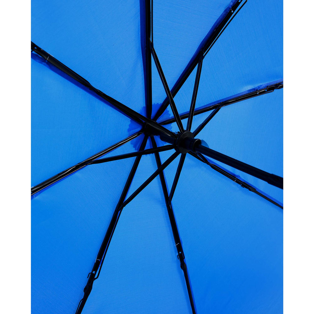 Manual Folding Umbrella with Sleeve, 42 Inch Full Color - Royal - Inside