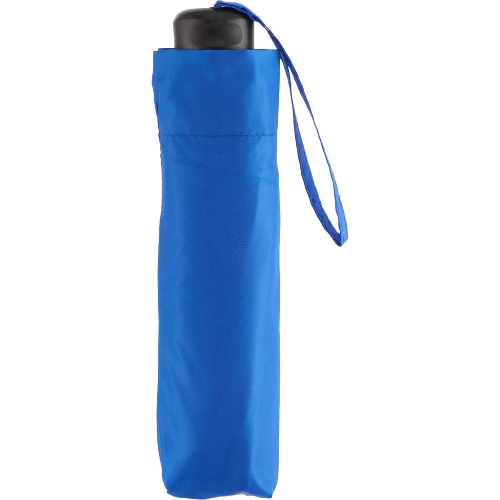 Manual Folding Umbrella with Sleeve, 42 Inch Full Color - Royal - Sleeve