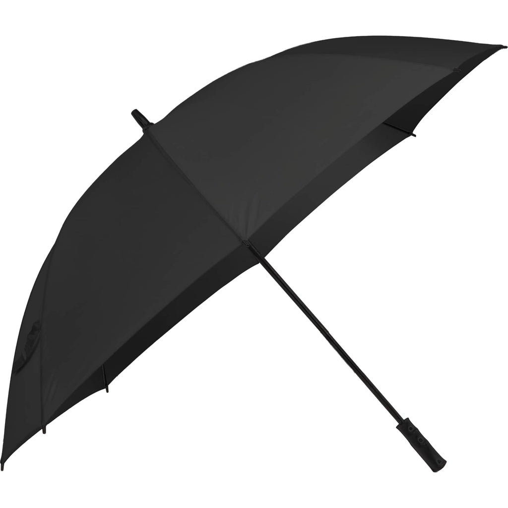 Manual Open Golf Umbrella with Metal Frame, 60 Inches Full Color - Black - Right Angle 2