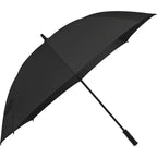 Manual Open Golf Umbrella with Metal Frame, 60 Inches Full Color - Black - Right Angle 2