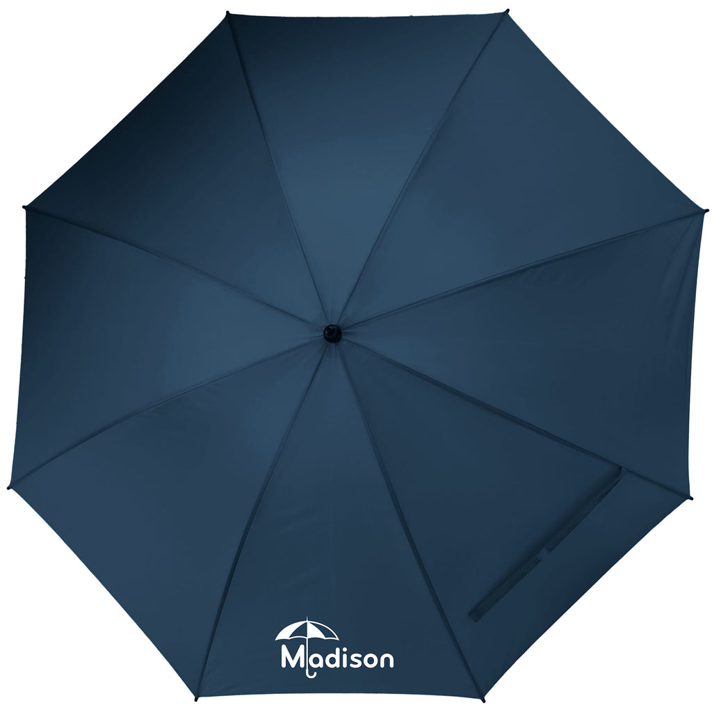 Manual Open Golf Umbrella with Metal Frame, 60 Inches Full Color - Navy - Front