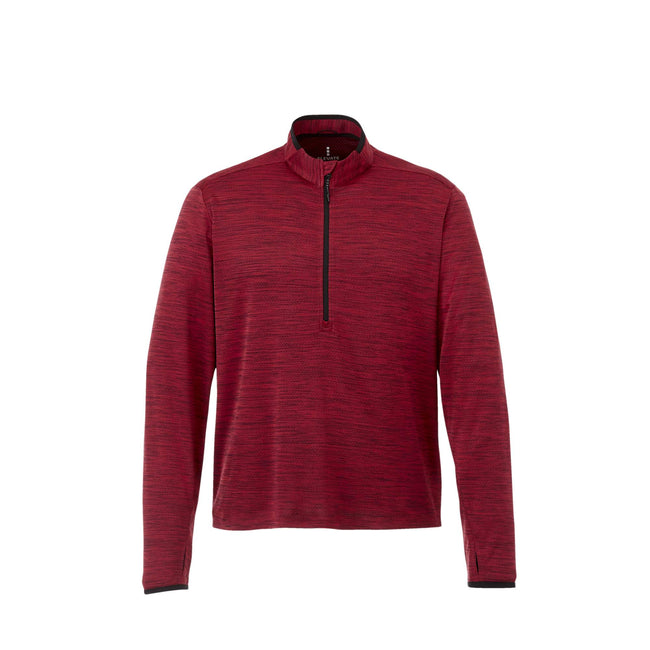 Mather Performance Knit Half Zip with Thumb Holes for Men Full Color