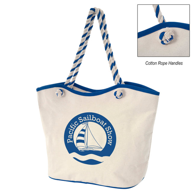Maui Laminated Cotton Tote Bag, 8 oz