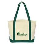 Medium Starboard Recycled Cotton Canvas Tote, 24 oz - Colorbrite