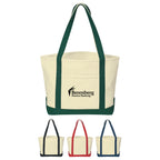 Medium Starboard Recycled Cotton Canvas Tote, 24 oz