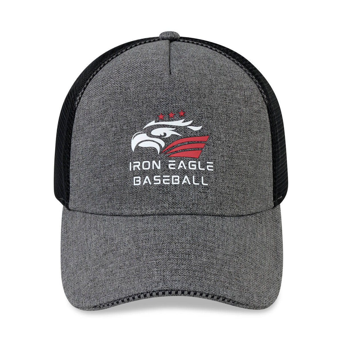 Merrimack Hat Co. Active Reflective Performance Cap, 5 Panel Transfer - Heather Grey - View 2
