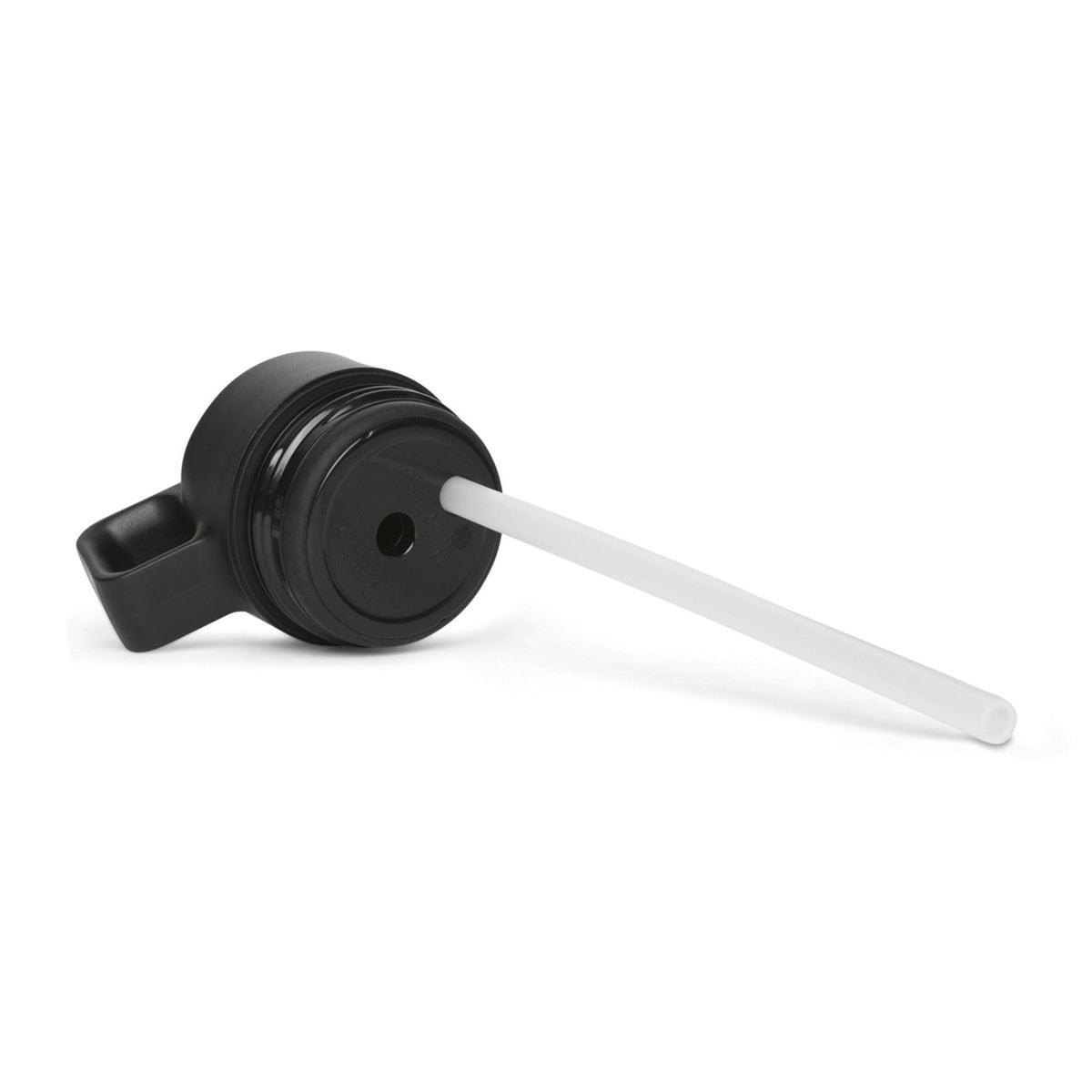 MiiR Wide Mouth Bottle with Leakproof Straw Lid, 20 oz Laser Engraving - Black Powder - View 2