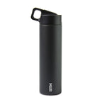 MiiR Wide Mouth Bottle with Leakproof Straw Lid, 20 oz Laser Engraving - Black Powder - View 4