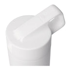 MiiR Wide Mouth Bottle with Leakproof Straw Lid, 20 oz Laser Engraving - White Powder - View 2