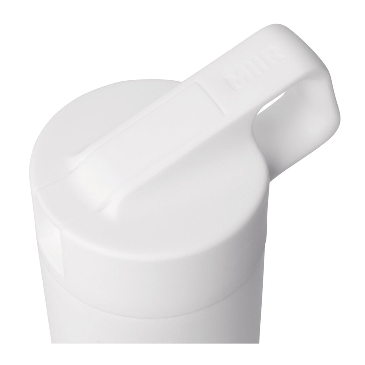 MiiR Wide Mouth Bottle with Leakproof Straw Lid, 20 oz Laser Engraving - White Powder - View 2