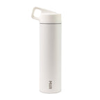 MiiR Wide Mouth Bottle with Leakproof Straw Lid, 20 oz Laser Engraving - White Powder - View 5