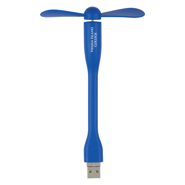 Mini USB Fan with a Three-Way Connector