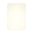Mirror with an LED Light - White with Silver - Back