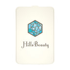 Mirror with an LED Light - White with Silver - Full Color