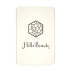 Mirror with an LED Light - White with Silver - Silk Screen