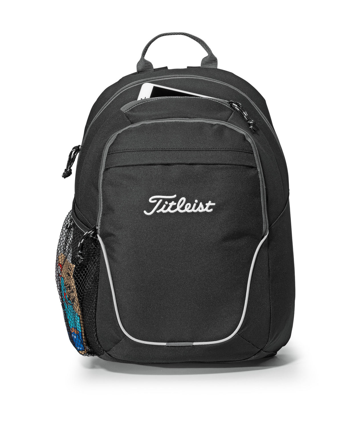 Mission Backpack with Rain Flap Pocket Transfer - Black - View 1