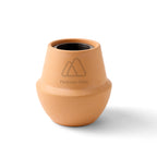 Modern Sprout Glazed Terracotta Grow Kit, Bonsai Laser Engraving - Terracotta - View 2