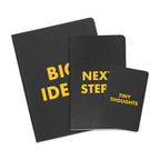 Moleskine Cahier Journals in a Gift Box, Assorted Sizes Debossing - Black - View 2