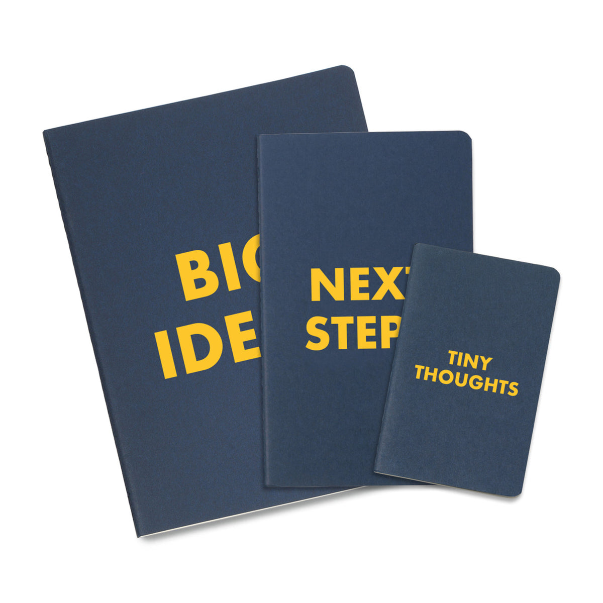 Moleskine Cahier Journals in a Gift Box, Assorted Sizes Debossing - Sapphire Blue - View 2