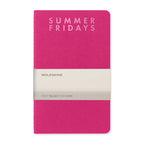 Moleskine Cahier Ruled Journal, Large Debossing - Kinetic Pink - View 2