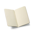 Moleskine Cahier Ruled Journal, Pocket Debossing - Pebble Grey - View 2