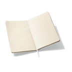 Moleskine Hard Cover Ruled Notebook, Large Full Color - White - View 3