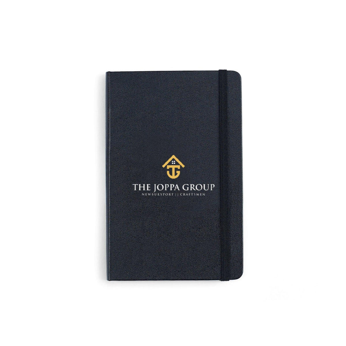 Moleskine Hard Cover Ruled Notebook, Medium Debossing - Black - View 1