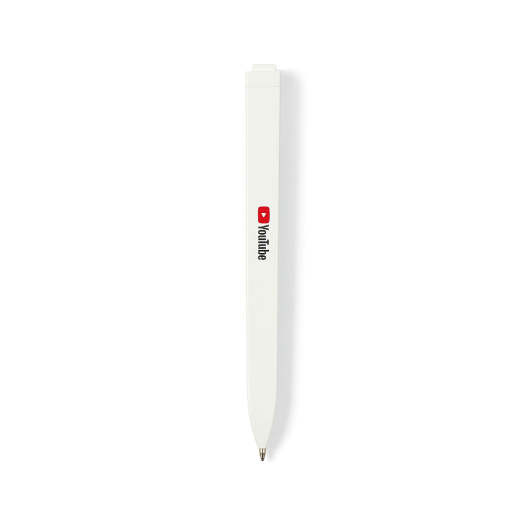 Moleskine Notebook and GO Pen Gift Set, Large Debossing - White - View 2