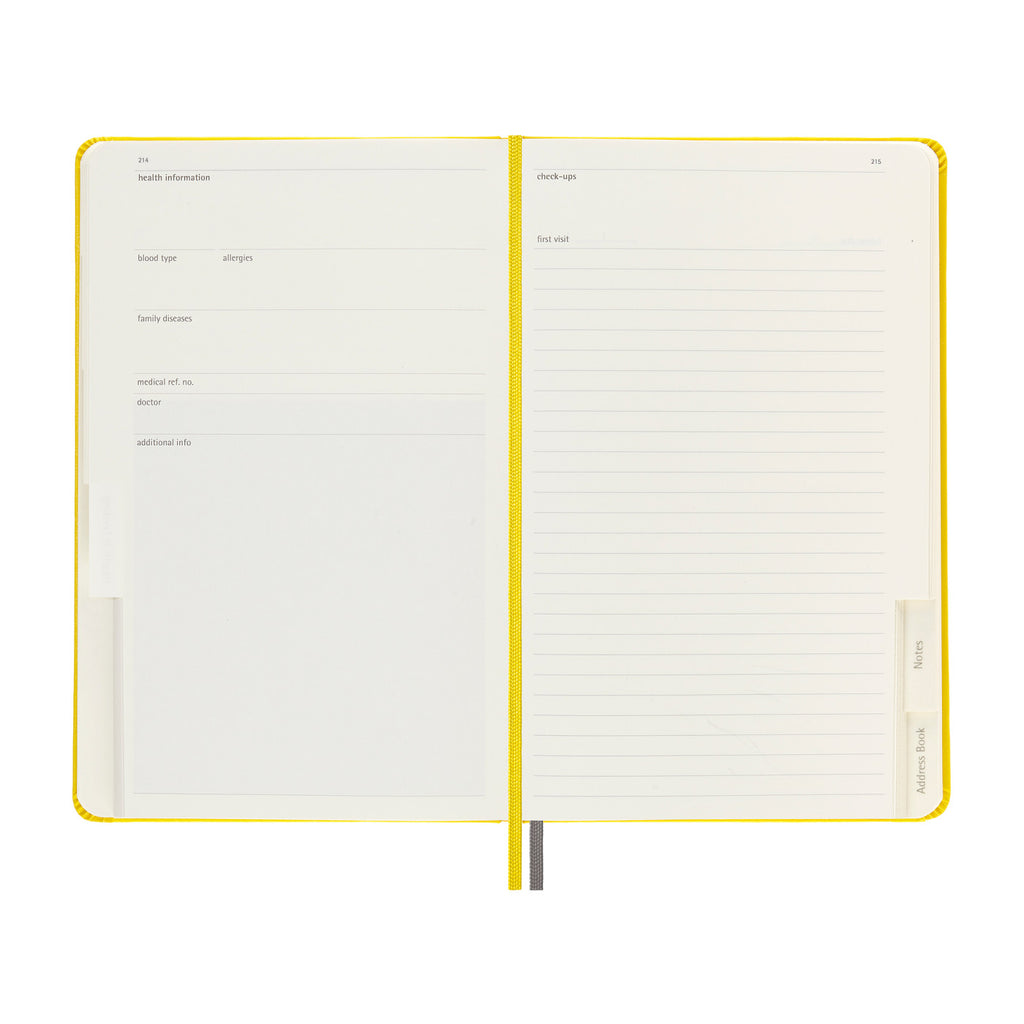 Moleskine Passion Journal, Baby Debossing - Golden Yellow - View 7