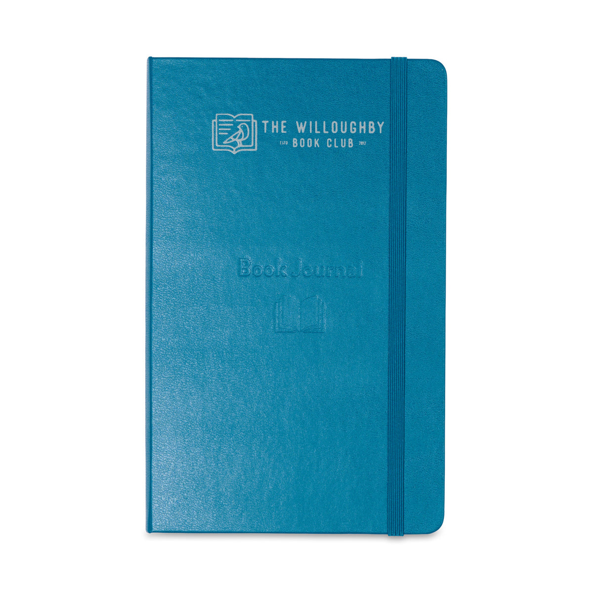 Moleskine Passion Journal, Books Debossing - Steel Blue - View 2