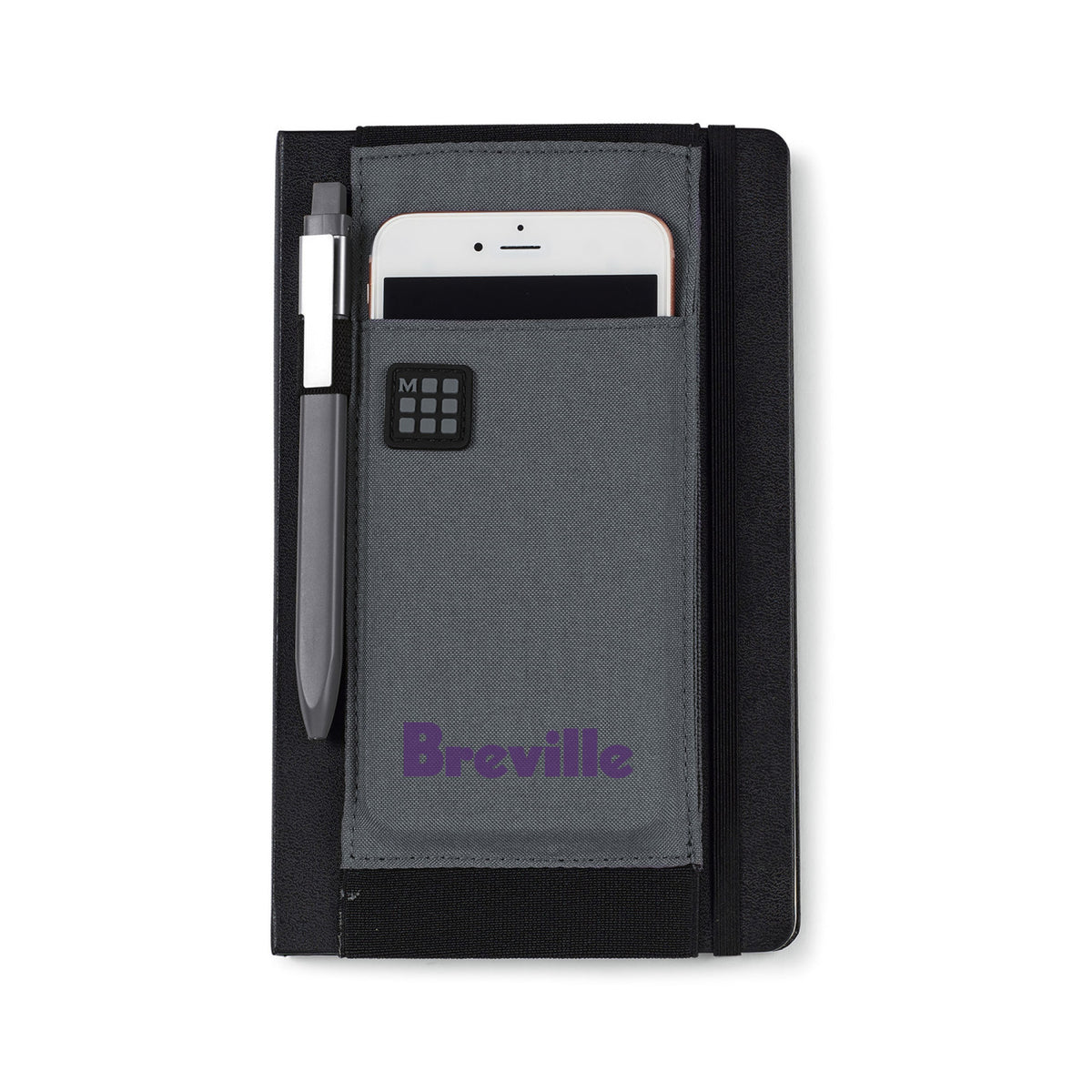Moleskine Polyester Tool Belt for Large Notebooks Transfer - Slate Grey - View 1