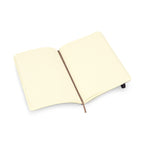 Moleskine Soft Cover Squared Notebook, Large Debossing - Black - View 4