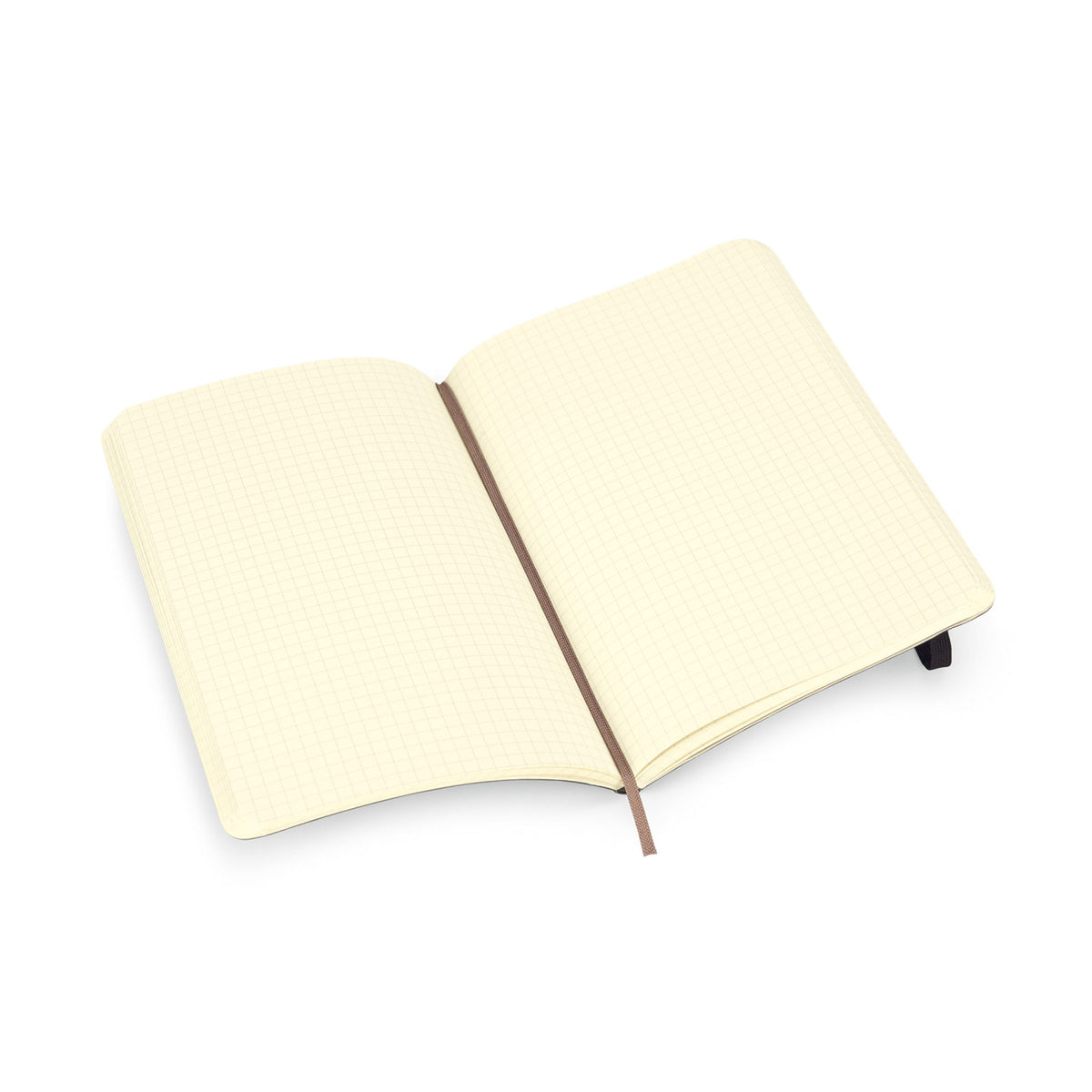 Moleskine Soft Cover Squared Notebook, Large Debossing - Black - View 4