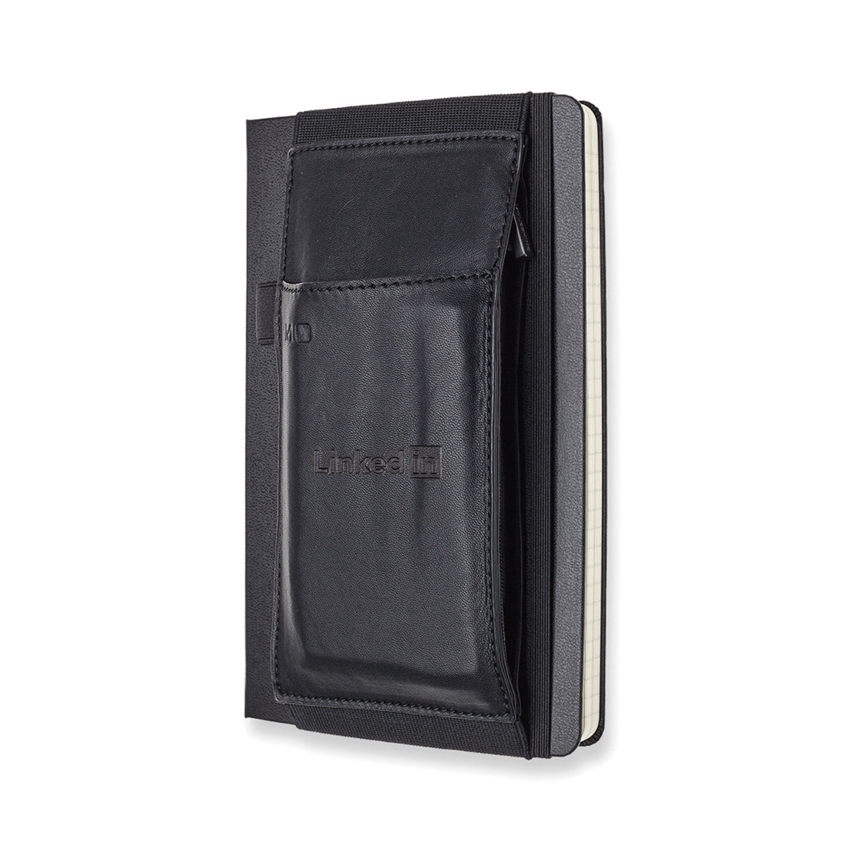 Moleskine Vegan Leather Tool Belt for Large Notebooks - Black - View 4