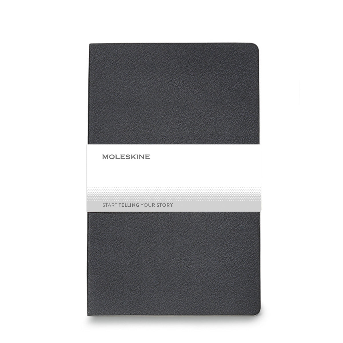 Moleskine Volant Ruled Journal, Large Debossing - Black - View 6