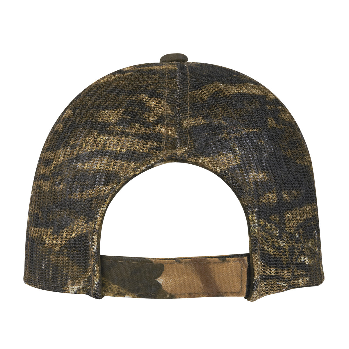 Mossy Oak Hunter's Retreat Camouflage Cap with Mesh Back - Back