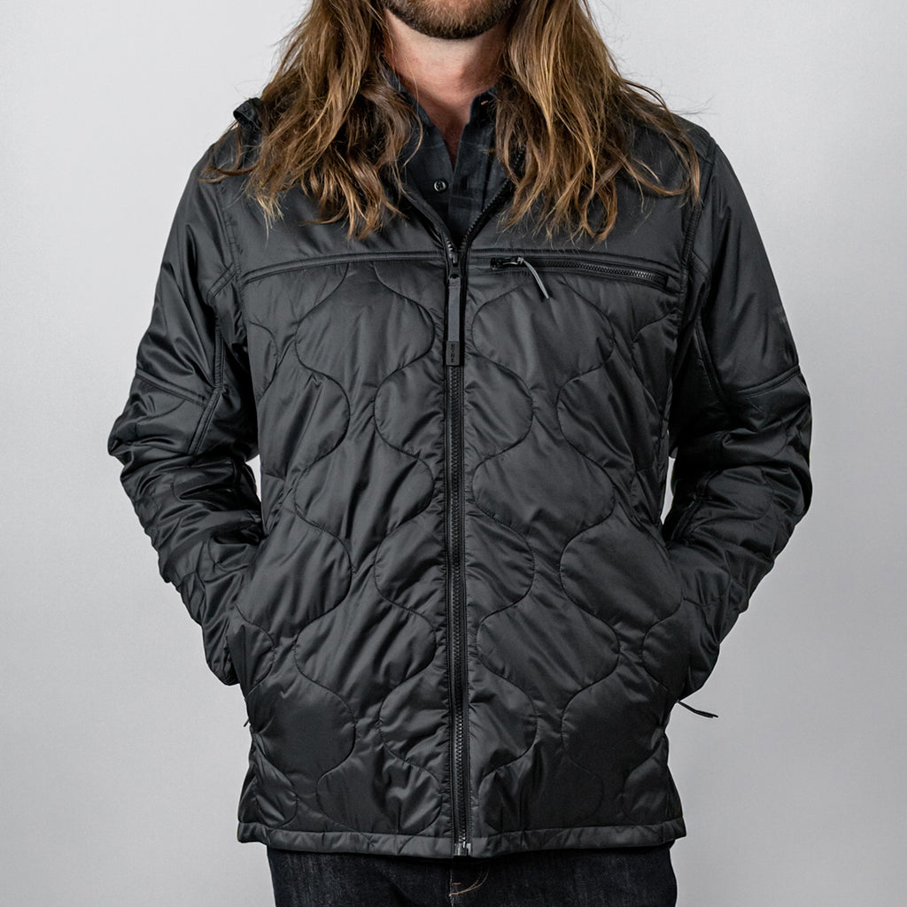 Mountain Standard Primaloft Jacket, Backroads - Black/Black - Blank